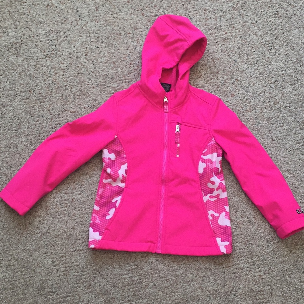 Girls fleeced lined light weight jacket